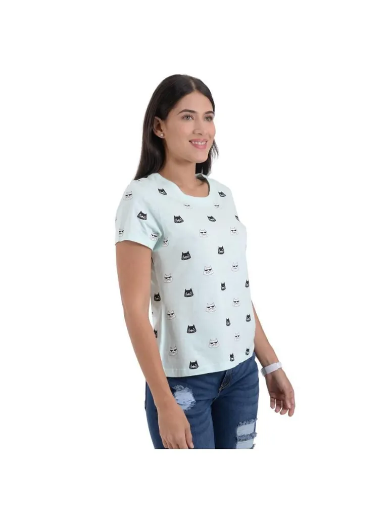 Playera Supply cuello redondo para mujer