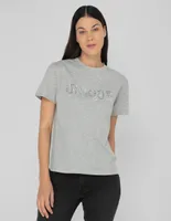 Playera manga corta Pieces cuello redondo para mujer