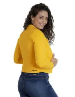 Chamarra Indicum Denim de mezclilla para mujer