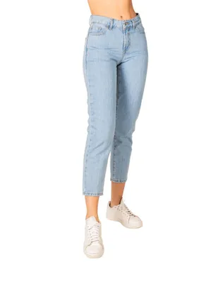 Jeans mom Janswest corte cintura alta para mujer
