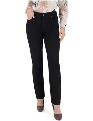 Jeans slim Gloria Vanderbilt lavado obscuro corte cintura para mujer