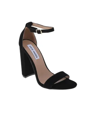 Sandalia lisa Steve Madden piel negra