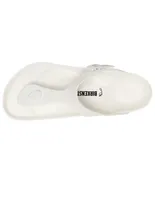 Sandalia Birkenstock blanca silueta pata de gallo