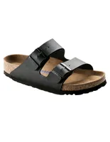 Sandalia Birkenstock negra con hebilla