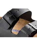 Sandalia Birkenstock negra con hebilla