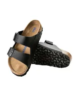 Sandalia Birkenstock negra con hebilla