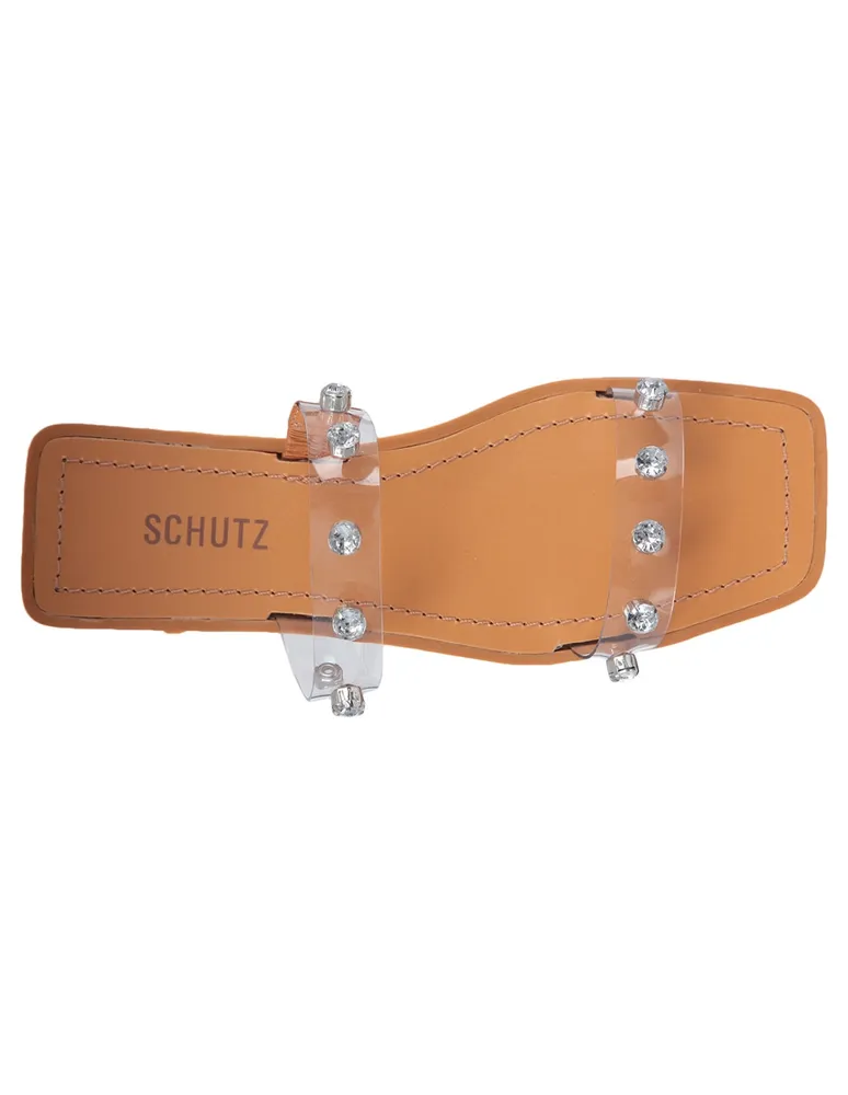 Sandalias Schutz con pedrería para mujer