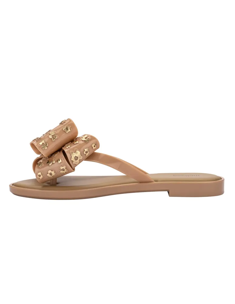 Sandalias Melissa con moño para mujer