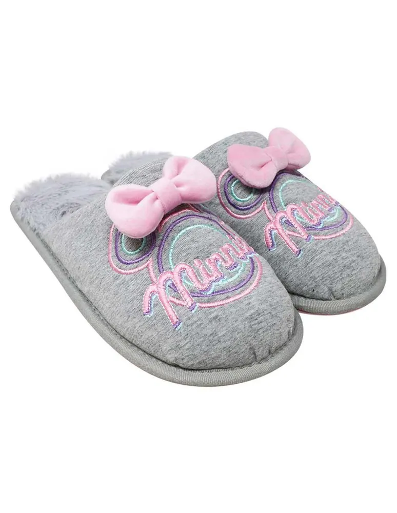 Pantufla Disney Minnie Mouse para mujer