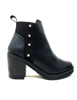 Bota regular Dasalo de piel vegana para mujer