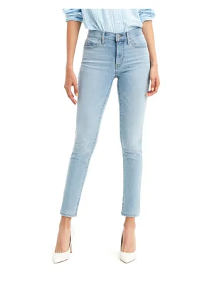 Jeans skinny Levi's 311 lavado claro corte cintura para mujer