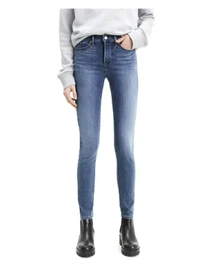 Jeans skinny Levi's 311 lavado claro corte cintura para mujer