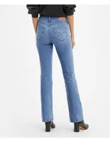 Jeans bota Levi's 315 lavado claro corte cintura para mujer