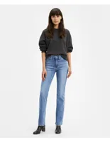 Jeans bota Levi's 315 lavado claro corte cintura para mujer