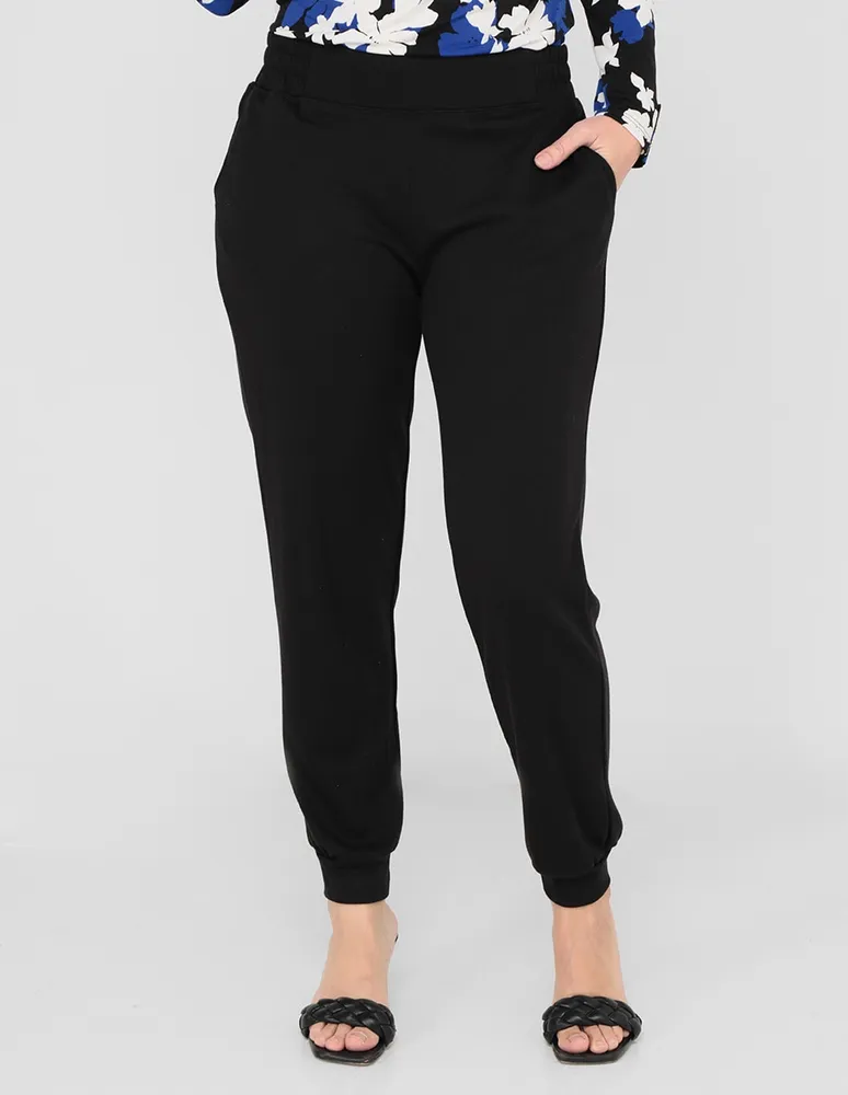 Pants slim Liz Claiborne con elástico para mujer