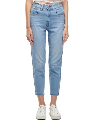 Jeans boyfriend Levi's lavado claro corte cintura alta para mujer