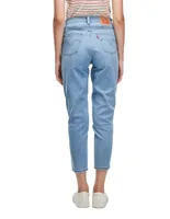 Jeans boyfriend Levi's lavado claro corte cintura alta para mujer