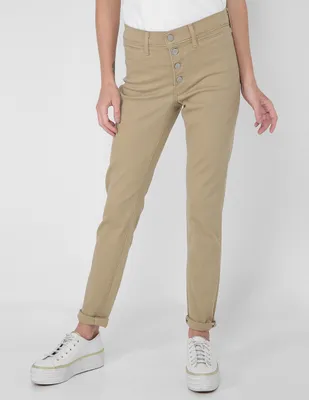 Jeans skinny Levi's 311 lavado claro corte cintura para mujer