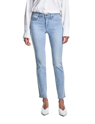 Jeans slim Levi's 312 shaping lavado claro corte cintura alta para mujer