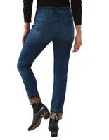 Jeans slim Chico's corte cintura para mujer