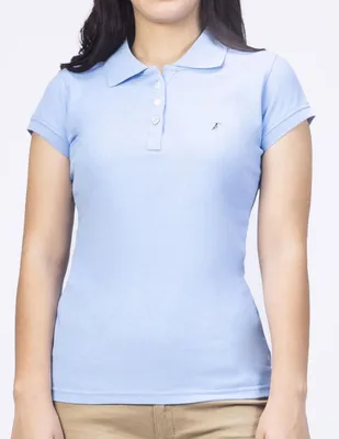 Playera tipo polo Tucanê para mujer