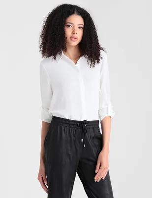 Blusa Calvin Klein manga larga para mujer