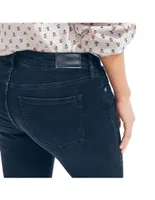 Jeans skinny Nautica lavado medio corte cadera para mujer