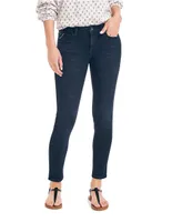 Jeans skinny Nautica lavado medio corte cadera para mujer