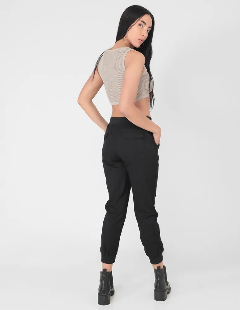 Pants slim DKNY Jeans con elástico para mujer