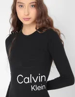 Body Calvin Klein Jeans cuello redondo para mujer