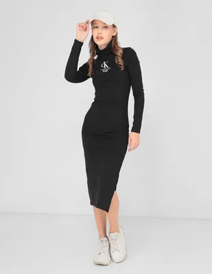 Vestido midi casual Calvin Klein Jeans para mujer