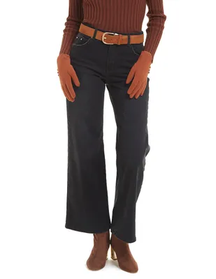 Jeans relajado Julio Wide Leg corte cintura alta para mujer