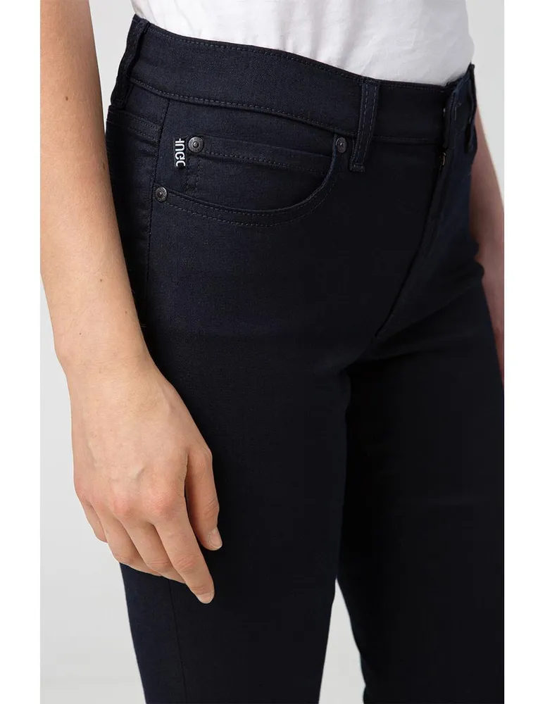 Jeans skinny HUGO lavado obscuro corte cadera para mujer