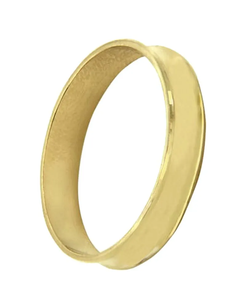 Arracadas de oro amarillo 14 k Dinasti