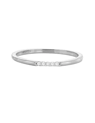 Chumbela Valessa 14 k de oro blanco diamante