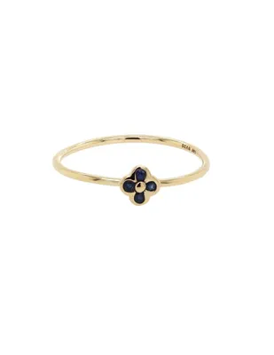 Anillo Valessa 14 k oro