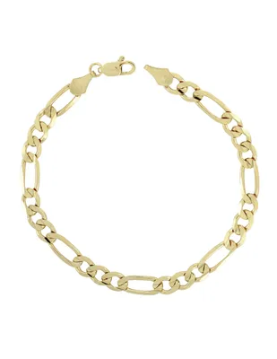 Pulsera de oro 14 K D Cadena pulido