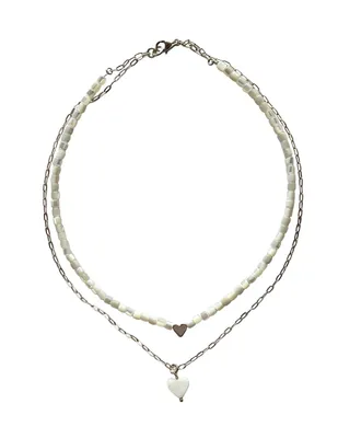 Collar E&N Cherny Madre Perla de plata P925