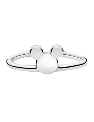 Anillo de plata P925 Pandora con Silueta Mickey de Disney