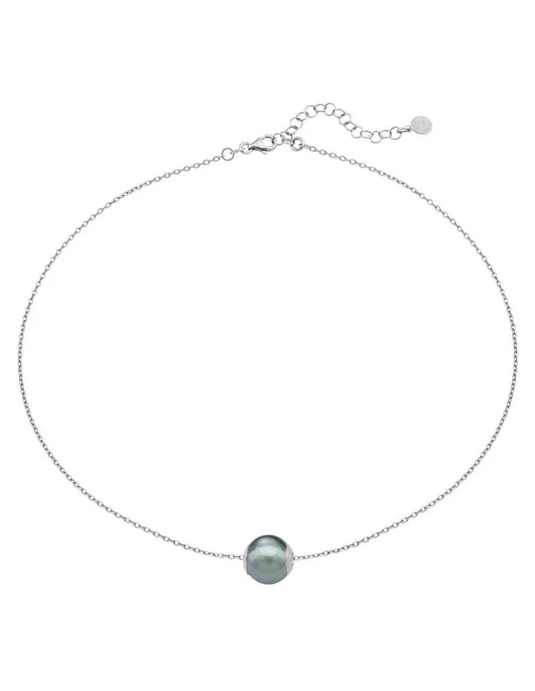 Collar de plata P925 Majorica perla