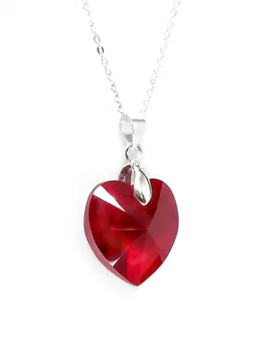 Collar plata .925 Zvezda Heart Siam