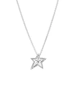 Collar Pandora Timeless Estrella Asimétrica de plata P925