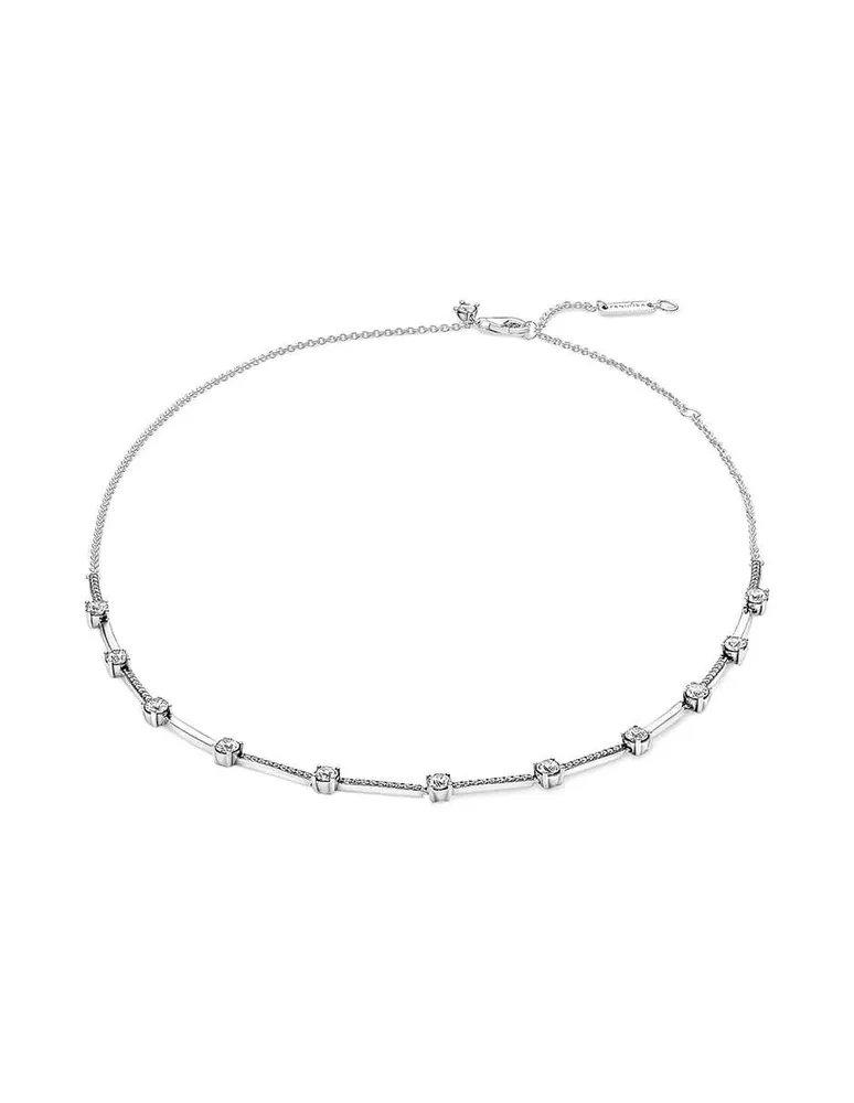 Collar Pandora Timeless Halo Brillante de plata P925