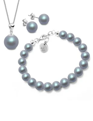 Set de perlas de cristal Zvezda color Dreamy Blue