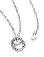 Collar Pandora Moments de plata P925