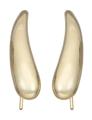 Aretes Largos Napier Organic Gold