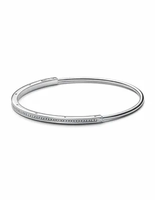 Pulsera Pandora de plata P925 Signature con acabado