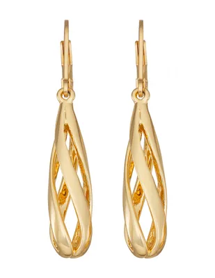 Aretes Largos Napier Golden Spirals