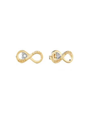 Broqueles de infinito Guess Studs Party zirconia