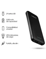 Power Bank Redlemon Batería Externa Portátil Slim 5000mAh